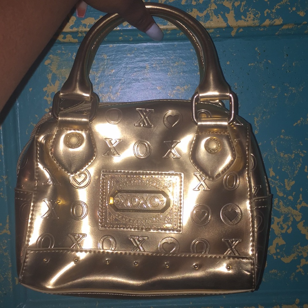 Gold Mini handbag